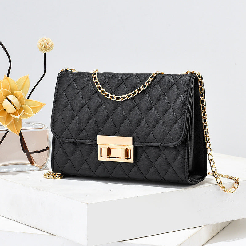 Women’s Vintage Mini Crossbody Bag | Chain Square Handbag