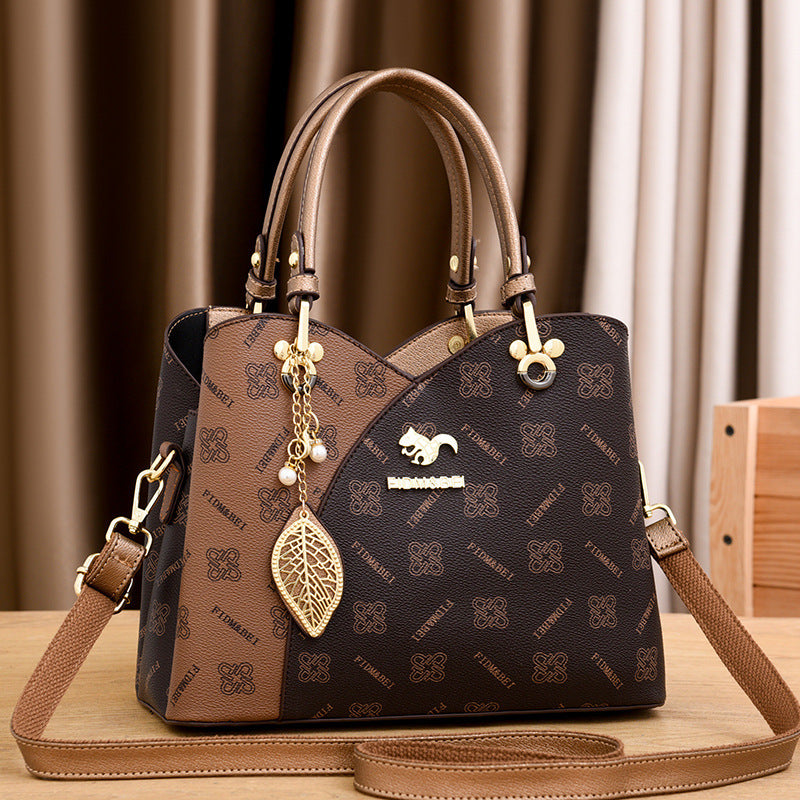 Women’s Crossbody Shoulder Bag – Elegant Printed Street Style Handbag