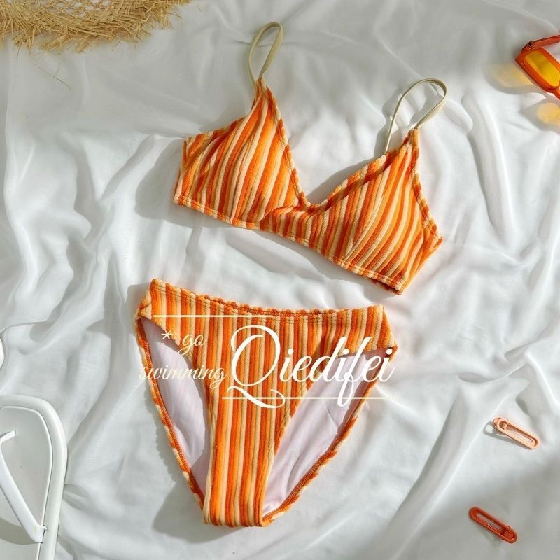 Women’s Bikini Swimsuit Set – Beach Vacation Sleeveless Swimwear