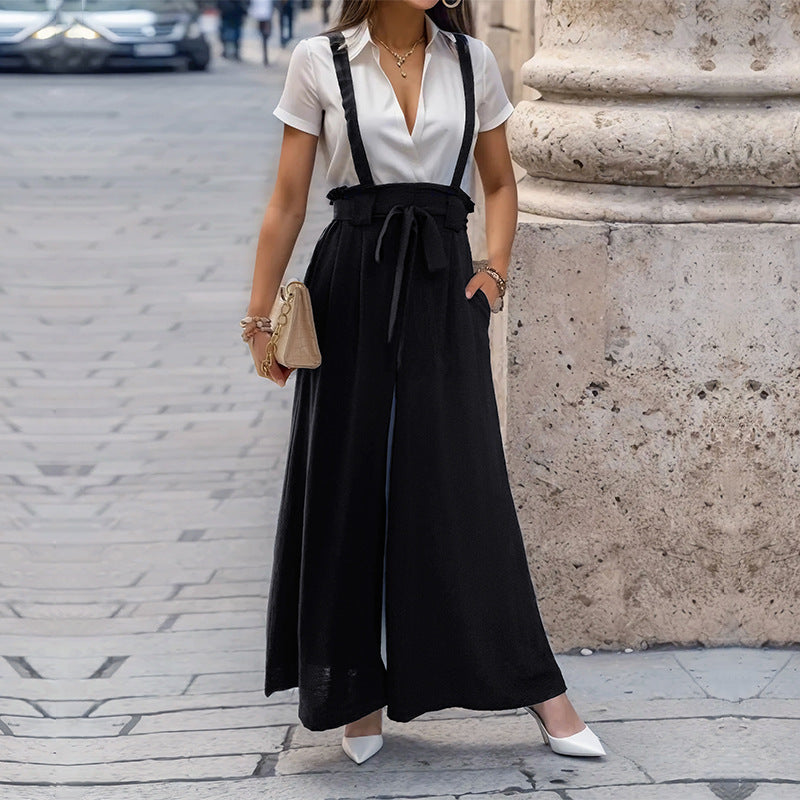 Women’s 2026 Summer Pleated Trousers – Elegant Commute Style