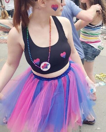 colorful skirt