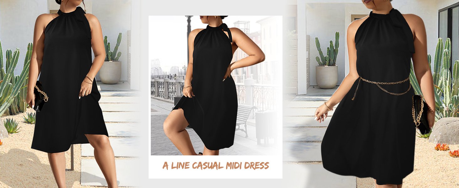 Plus Size Casual Dress