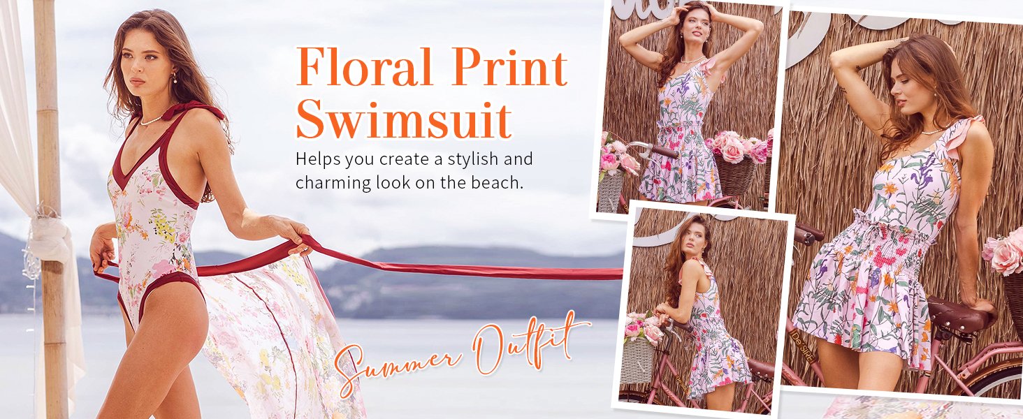 women summer holiday swimsuits for women