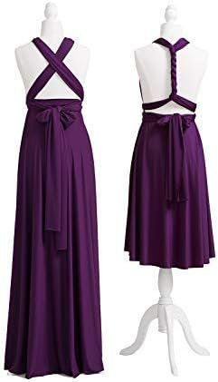 Infinity Dress with Bandeau, Convertible Bridesmaid Dress, Long, Plus Size, Multi-Way Dress, Twist Wrap Dress