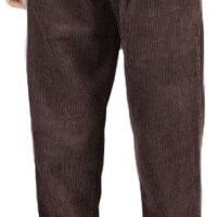 Women's Casual Corduroy Pants Comfy Pull on Elastic Waist Trousers Drawstring Cotton Pants