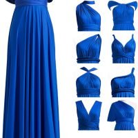 Infinity Dress with Bandeau, Convertible Bridesmaid Dress, Long, Plus Size, Multi-Way Dress, Twist Wrap Dress