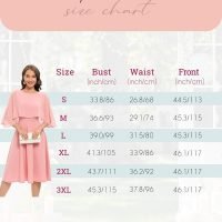Womens Cape Dress with Chiffon Overlay Midi Party Cocktail Wedding Guest Dresses