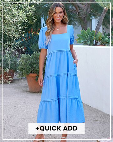 womens summer dresses casual loose puff sleeve maxi dress square neck tiered swing maternity dress