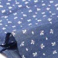 Women's Button Down Long Sleeve Point Collar Chambray Poplin Shirt