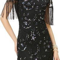 1920s Flapper Dress Great Gatsby Fringed Sequins Dress for Prom Party