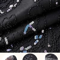 1920s Flapper Dress Great Gatsby Fringed Sequins Dress for Prom Party