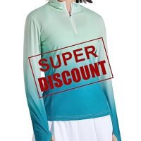 Women's Full Zip UPF 50+ Sun Protection Hoodie Jacket Long Sleeve Sun Shirt Hiking Outdoor Performance with Pockets