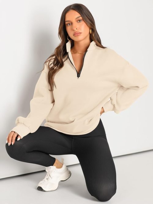 Women's Hoodie, Polyester Heathered Zip-up Hoodie, Sports